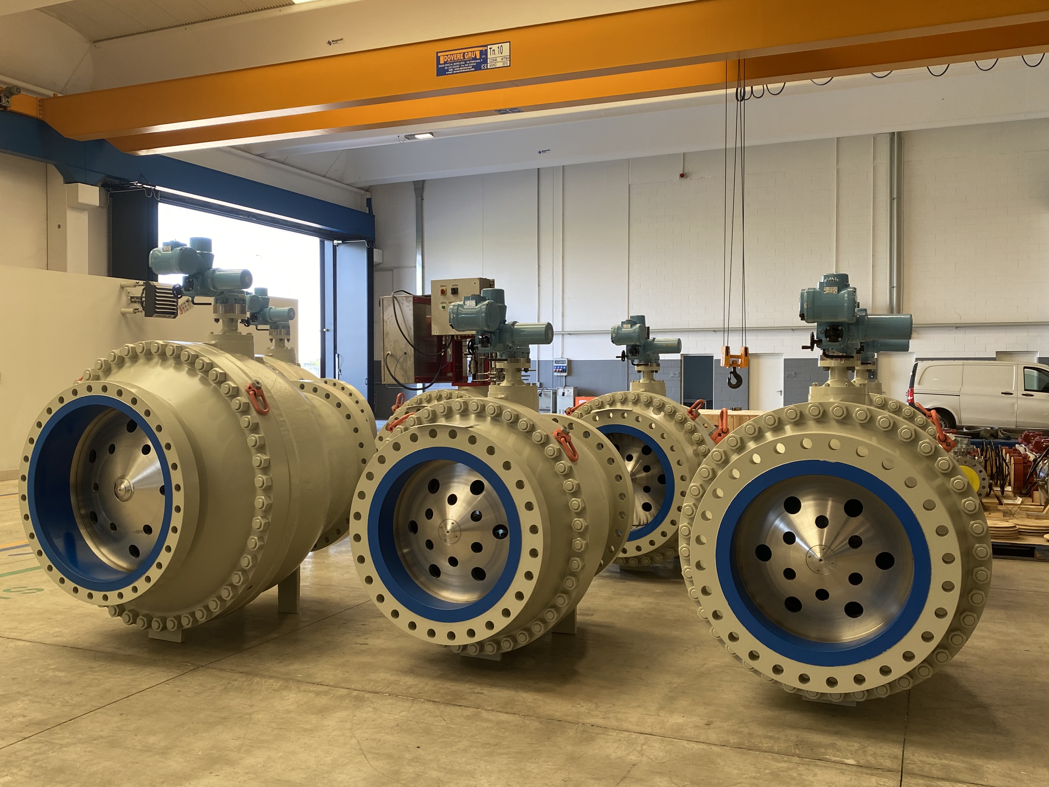 Axial Flow Valves for Desalination plant