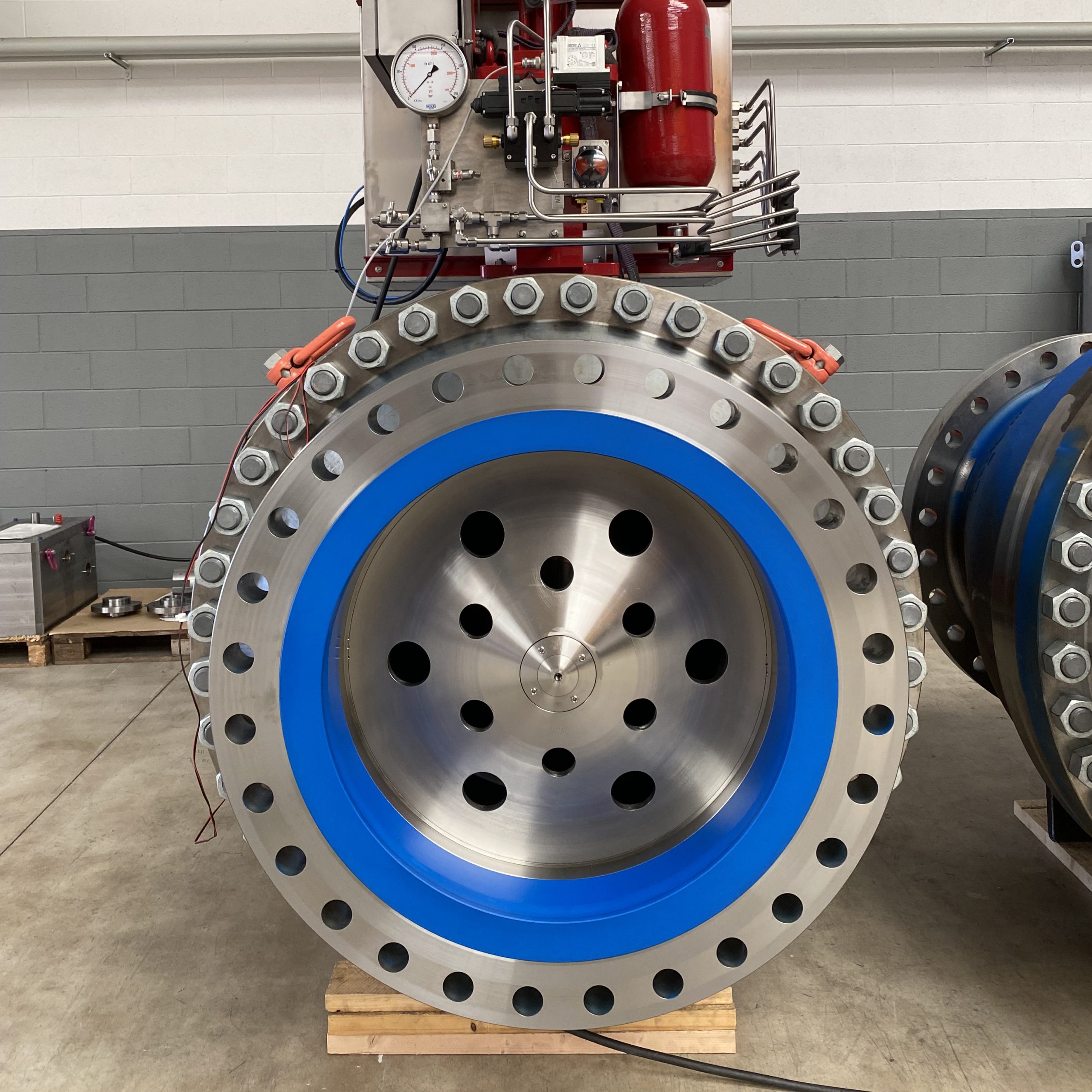 FG Valvole - Production of the first Axial Flow control Valves