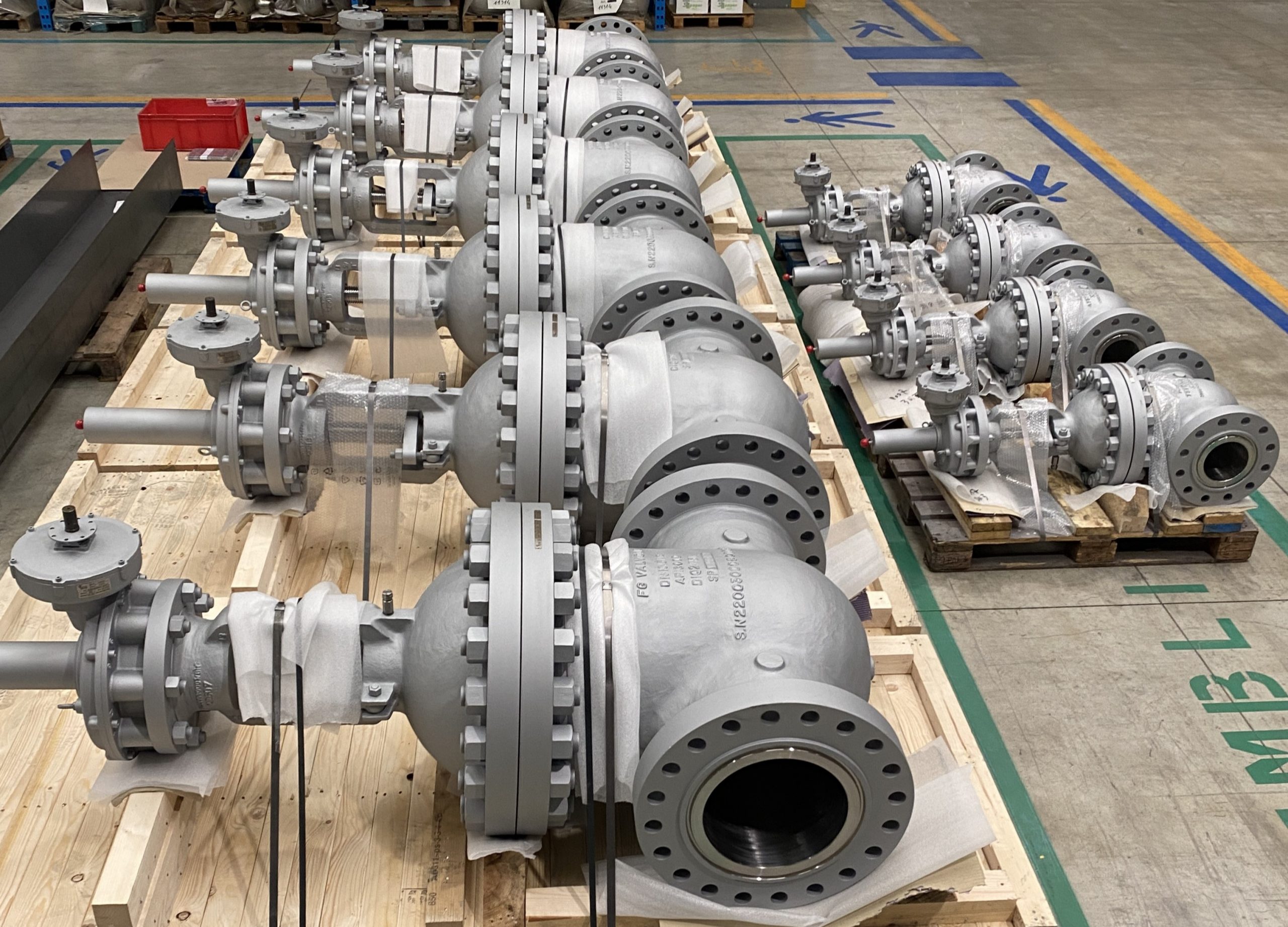 Gate Valves Bolted Bonnet up to 13.5/8″, API 3000 to be installed in a Geothermal Power Plant