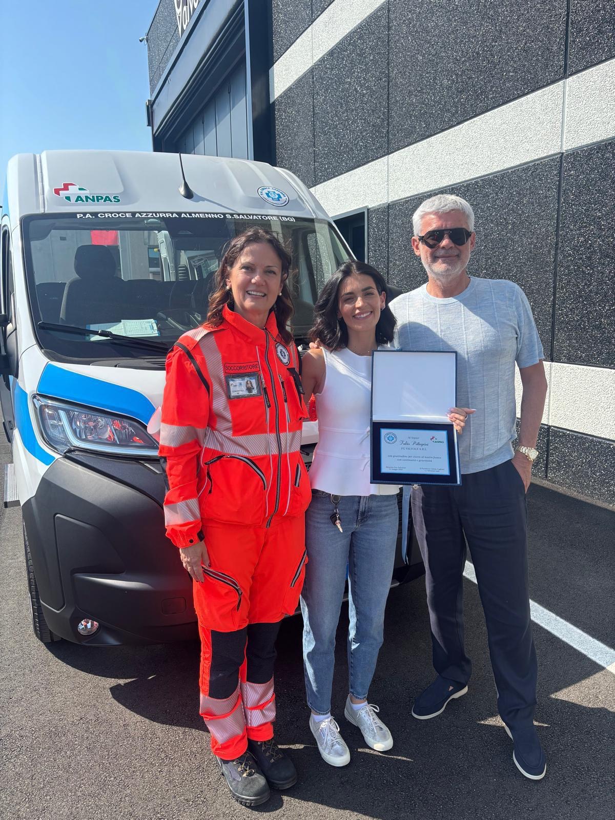 This year too, we’re proud to support the Croce Azzurra of Almenno San Salvatore with a new vehicle.