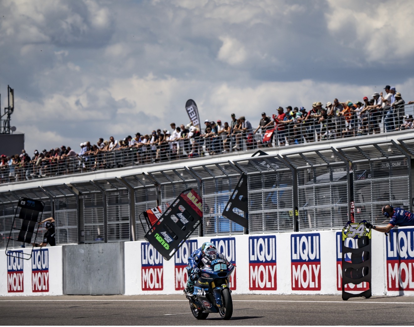 The German Grand Prix ended with positive signs for the Italtrans Racing Team.