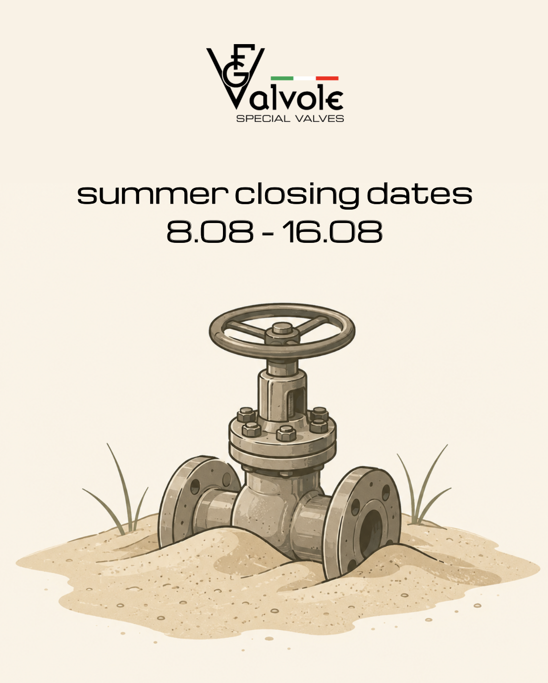 Happy holidays from FG Valvole.
